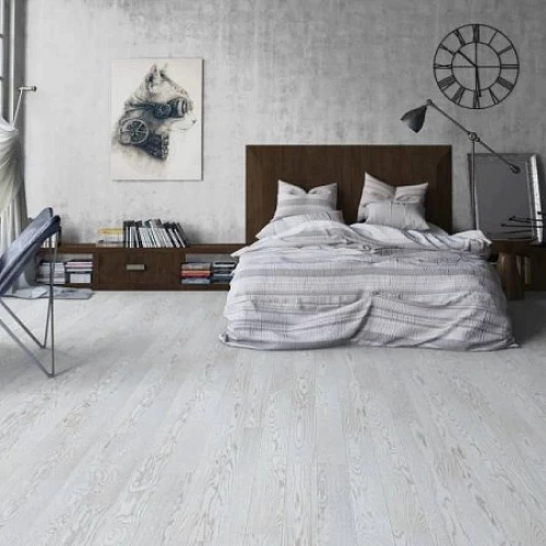 ДУБ СНЕЖНЫЙ БРАШ ПАРКЕТНАЯ ДОСКА TARKETT RUMBA